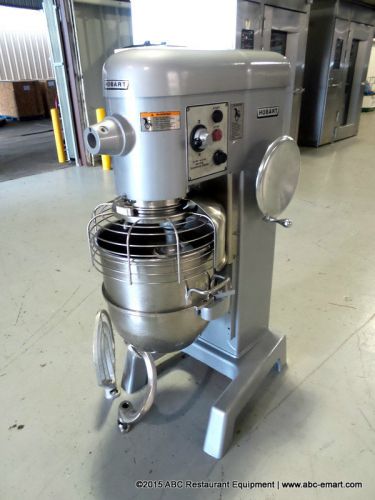 HOBART COMMERCIAL 30QT D340 DOUGH MIXER WITH BOWL GUARD HOOK PADDLE WHIP WHISK