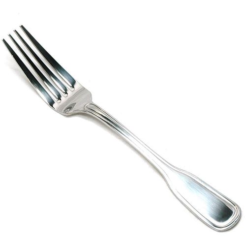 Harvard european dinner fork 2 dozen count stainless steel silverware flatware for sale