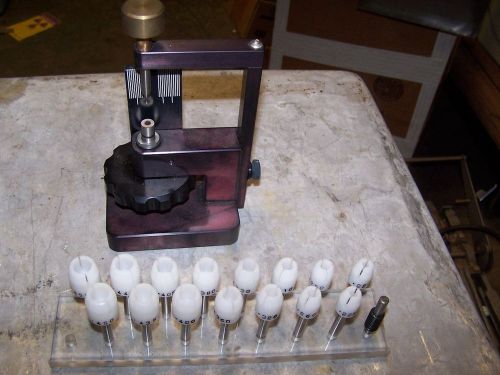 Possible csi police forensic lab ballistics microscope tools bullet holders ?? for sale
