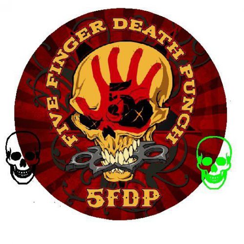 FIVE FINGER DEATH PUNCH mousepad heavy metal rock