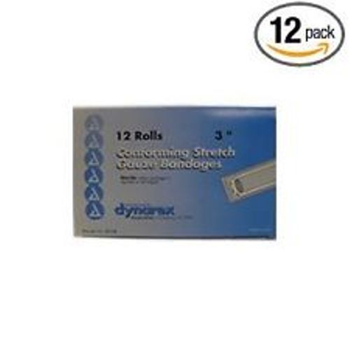 Dyanarex Conforming Stretch Gauze Bandages NS 2&#034;X 4.1Yd-12 rolls