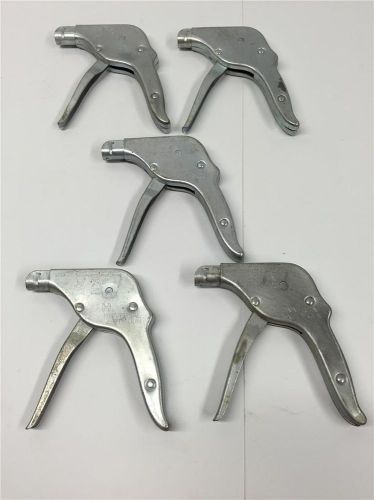 Cleco 3H Sheet Metal Riveting Clamp Fastener Installation Tool Pliers 5pc Lot
