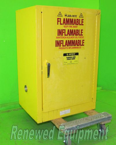 Justrite 25710 12 gallon flammable storage cabinet for sale