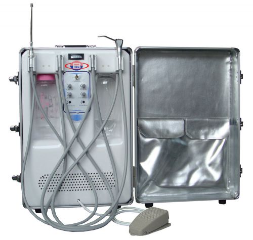 Portable Dental Unit Air Compressor Suction System 3 Way Syringe 2H/4H BD-406A