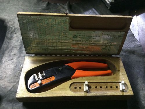 Used The Thomas &amp; Betts Co. WT-440 Interchangeable Die Frame Compression Tool