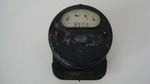 ANTIQUE GENERAL ELECTRIC SINGLE PHASE WATTHOUR METER