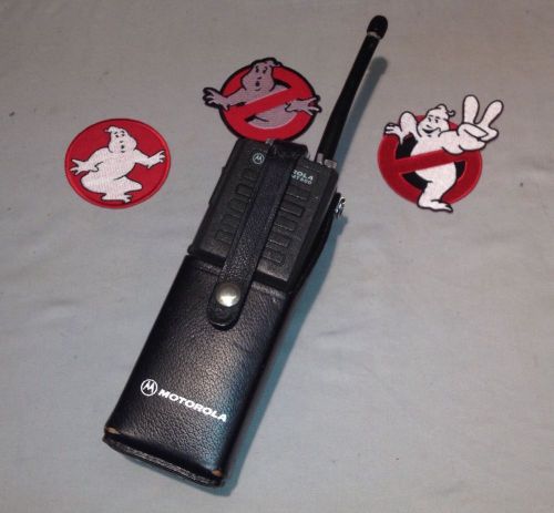 Ghostbusters Motorola MT500 MT 500 Radio &amp; Case Holder Holster Prop For Belt
