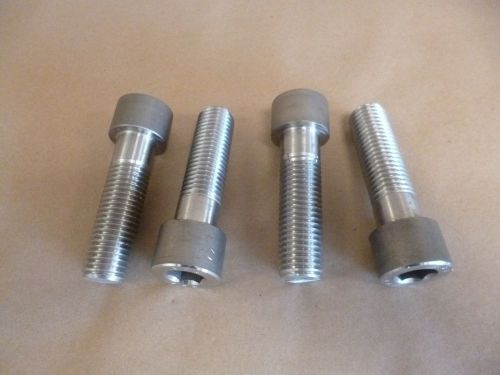 1-8 x 3-1/2&#034; , 316 stainless steel socket drive cap screws (4pcs) grade b8m for sale