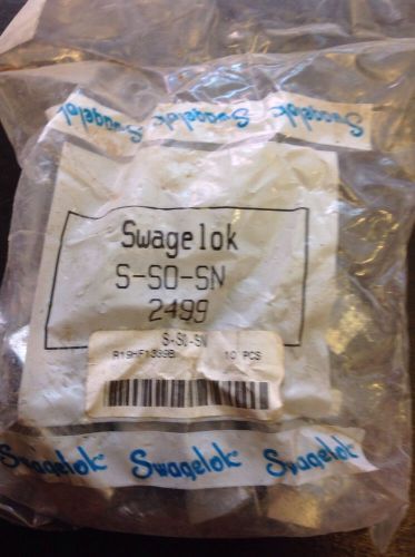 Swagelok  Steel fractional Strut nut S-SO-SN  2499 10 pak