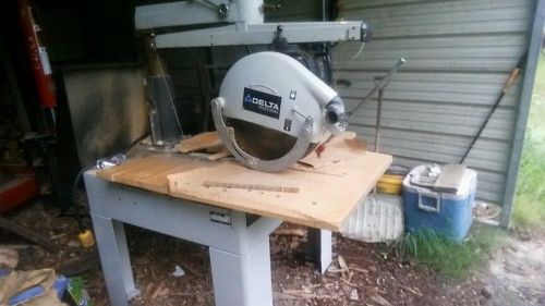 Delta radial arm saw 18&#034;  7.5hp 33-421 No Reserve