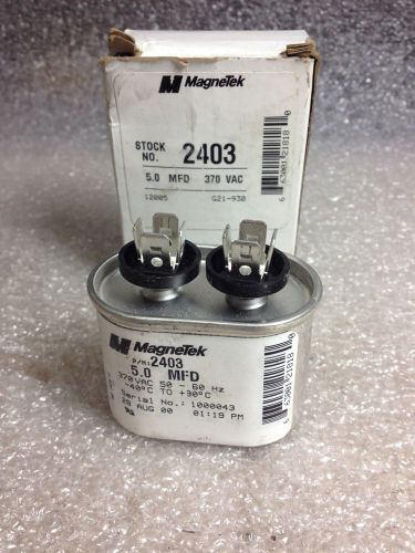 (g1-11) magnetek 2403 capacitor for sale
