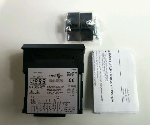 Red Lion Controls APLVD400 panel voltmeter voltage volt display mount meter