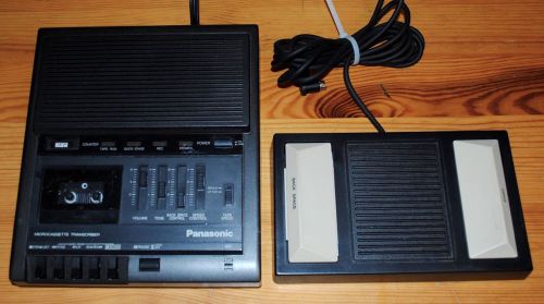 Panasonic Microcassette Transcriber RR-930 w/Footpedal