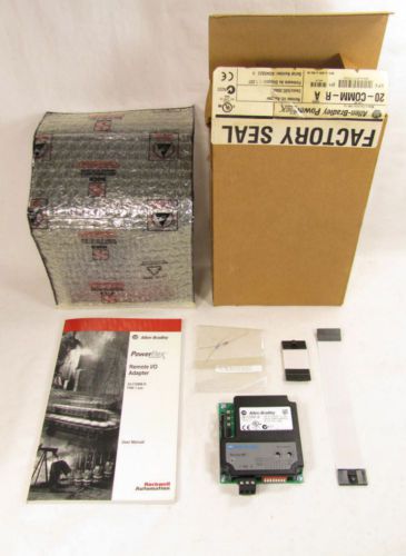 Allen Bradley, PowerFlex 70, 700, 750, Remote I/O, 20-COMM-R, New in Box, NIB