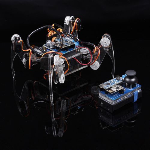 SunFounder Wireless Telecontrol Crawling Quadruped Robot Kit for Arduino DIY