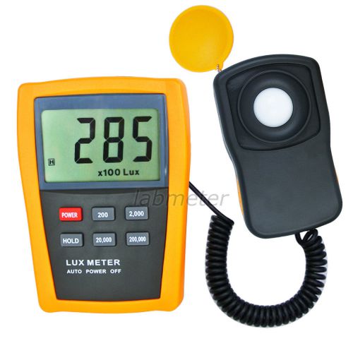 Luxmeter Light/Exposure Meter 0.1~200000 Lux Photo Diode &amp; Filter sensor Generic