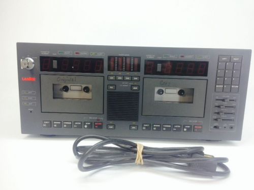Lanier LCR-5 Courtroom 4 channel - 6 HR - Dictation Cassette Recorder With Key