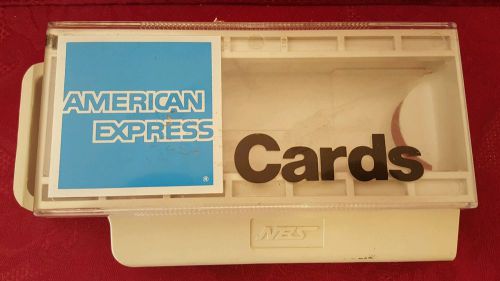 American Express Plastic Portable Credit Card Imprinter National Business System