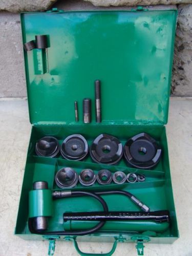 GREENLEE 7310 1/2 TO 4 HYDRAULIC KNOCK OUT PUNCH &lt;--- L@@K