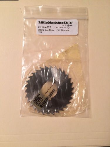 Slitting saw blade 1/16&#034; thickness for sale