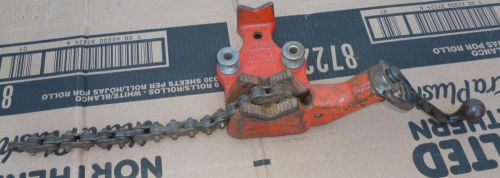 Ridgid BC210 Chain Vise for 1/8&#034; - 2-1/2&#034; Pipe Clamp Bender Tool BC-210 NICE Obo