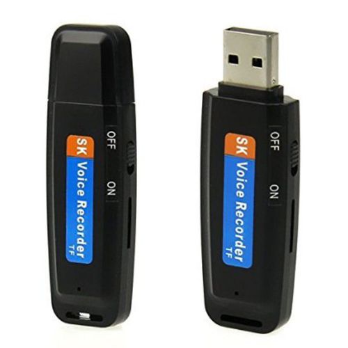 Spy USB 2.0 Flash Drive Memory Stick Digital Voice Recorder TF Card Slot Memory