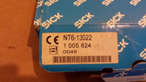Sick Photoelectric Proximity Switch NT6-13022