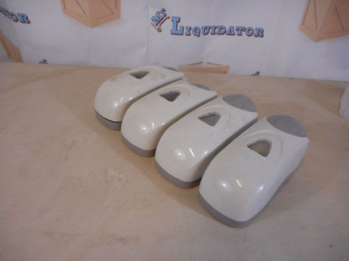 SET OF FOUR WALL MOUNT SOAP DISPENSERS