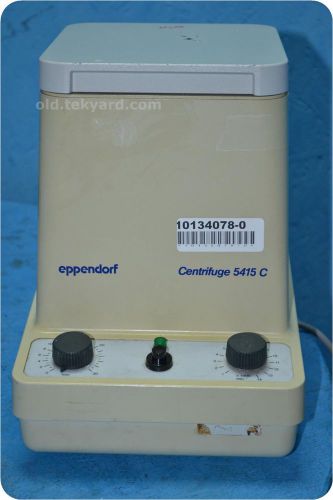 Brinkmann instruments eppendorf 5415 c compact microcentrifuge ! (134078) for sale