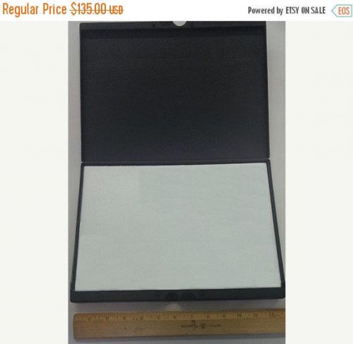 Ink pad 7&#034; x 11&#034; larger stamp pad. sold dry. used with larger traditional stamp for sale