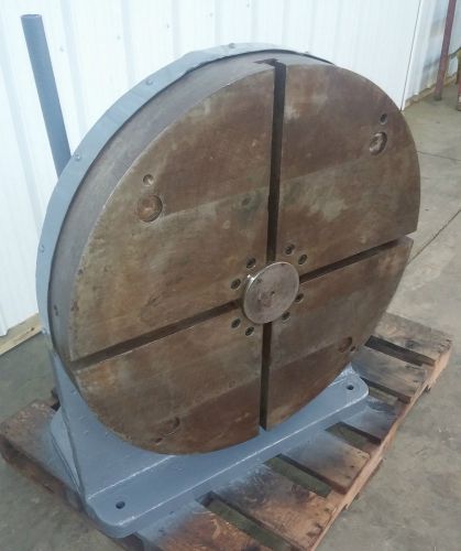 30&#034; ROTARY INDEXER HORIZONTAL INDEXES 90 DEGREES MANUALLY OPERATED