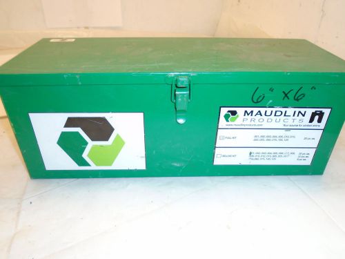 Mauldin products 6&#034;x6&#034; slotted shims (104pcs) size .001-.125; 8pcs each for sale