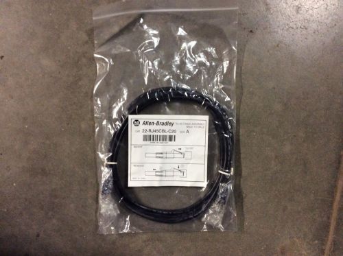 Allen Bradley 22-RJ45CBL-C20 Series A Cable Assembly Male To Male