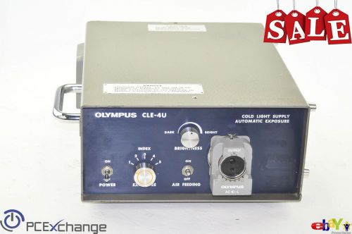 Olympus CLE-4U Cold Light Supply Automatic Exposure