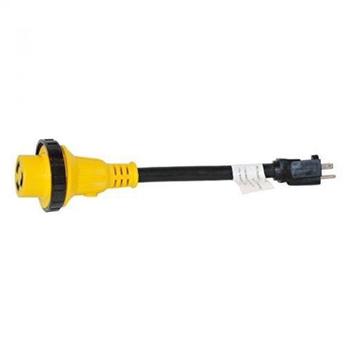 Aleko 15a male to 30a female detachable marine power cord  addapter 1ft for sale