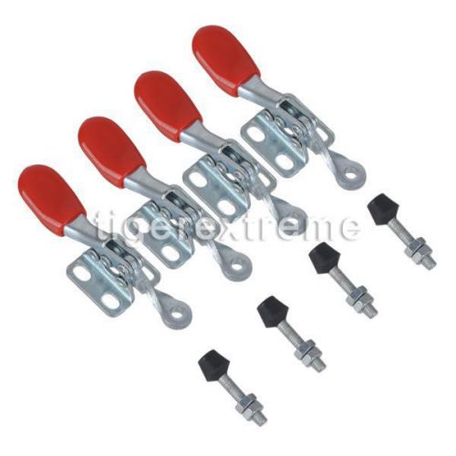 Toggle clamp gh-201a 201-a horizontal hold quick hand tool release 4 pcs in us for sale