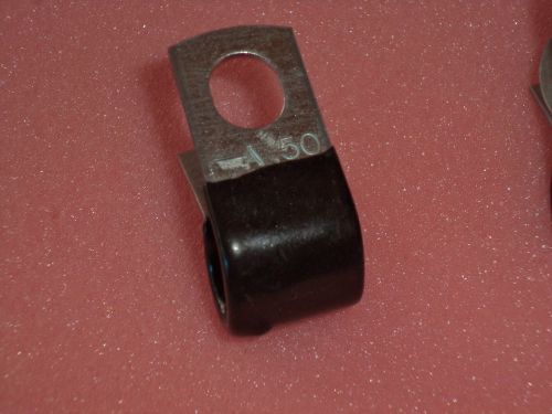 AEROQUIP 900729-1 0.50 Closed Support Clamp Vinyl Coated Steel 0.406in Lot of 10