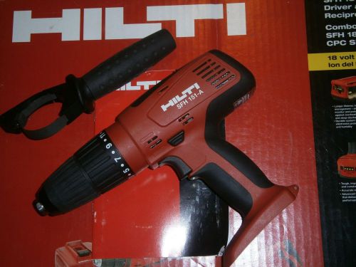 HILTI SFH 151-A cordless 15.6V hammer drill tool only used