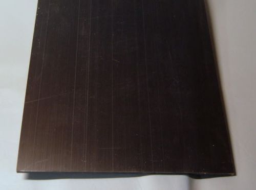 Uhmw repro black sheet 2&#039;&#039; x 2.5&#039;&#039; x 17.875&#039;&#039; slight bend  (3.1an) for sale