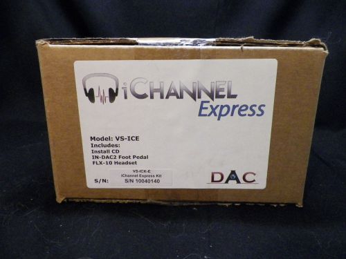 DAC iChanell Express Profesional Transcription Kit