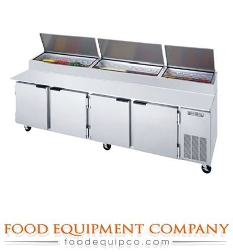 Beverage-air dp119 119&#034; four door pizza prep table for sale
