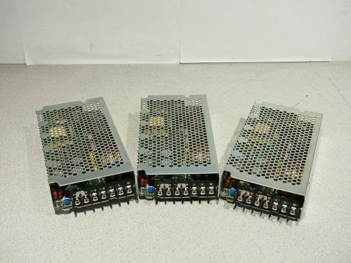Lot of 3 TOKO Model SW 75-12C 12V 6.3A Power Supply