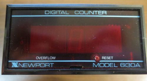 Newport electronics digital counter model 6130a for sale