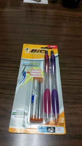 BIC Automatic Mechanical Pencil 0.5mm 2 pack NEW SEAL