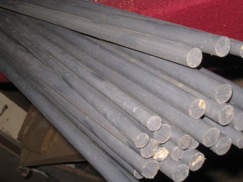 4 pvc polyvinyl chloride round rod gray 5&#039; x 1/2&#034;    pick up california for sale