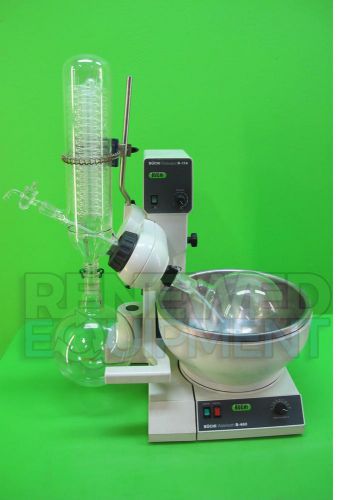 Buchi r-114 rotavapor evaporator with b-480 water bath and glassware for sale