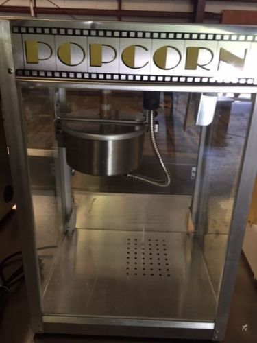 COMMERCIAL POPCORN MACHINE MAKER SILVER SCREEN 8 OZ POPPER 11087