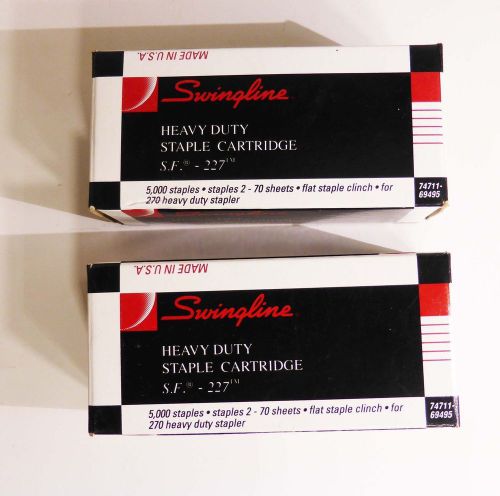 Swingline heavy duty staple cartridge sf 227 new in box for sale