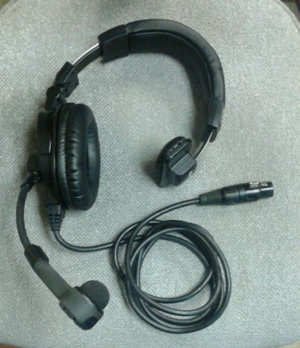 Clear-Com CC-300-X4 Single-Ear Headset with 4-Pin XLR-F Connector