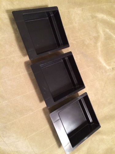 (9) vendstar 3000 bulk candy vending machine coin collection trays parts for sale